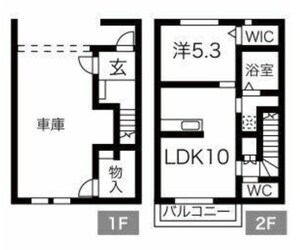 Garage euphoriaの物件間取画像